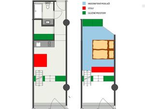 Pronájem bytu 1+kk, Zlín, J. A. Bati, 41 m2