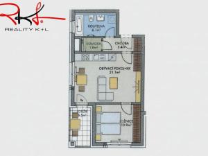 Prodej bytu 2+kk, Praha - Ruzyně, Drnovská, 50 m2