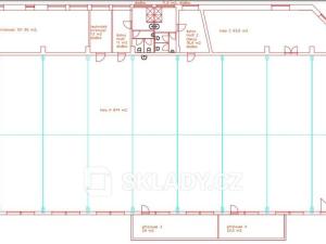 Pronájem skladu, Kladno, 874 m2