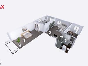 Pronájem bytu 3+1, Majetín, Staromajetínská, 60 m2