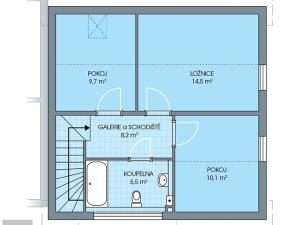 Prodej rodinného domu, Praha - Kyje, 96 m2