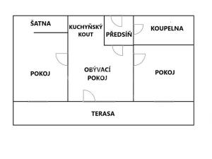 Prodej bytu 3+kk, Kralupy nad Vltavou, Cesta brigádníků, 51 m2