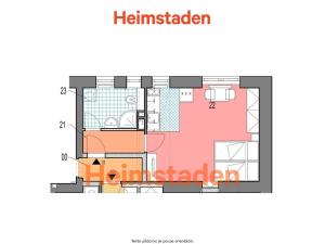 Pronájem bytu 1+kk, Havířov - Šumbark, Slovenského národního povstání, 29 m2