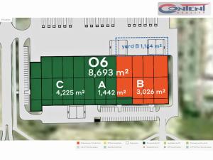 Pronájem výrobních prostor, Ostrava - Hrabová, Na Rovince, 3026 m2