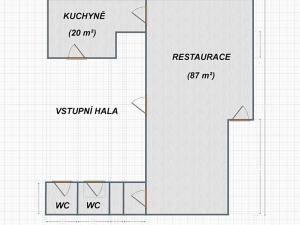 Pronájem restaurace, Teplice, J. V. Sládka, 107 m2