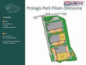 Pronájem skladu, Plzeň - Černice, K Cihelnám, 5808 m2