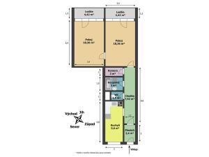 Prodej bytu 2+1, Příbram - Příbram VII, Gen. Kholla, 82 m2