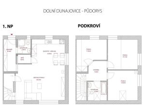 Prodej bytu 4+kk, Dolní Dunajovice, Úzká, 103 m2