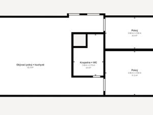 Prodej bytu 3+kk, Meziboří, J. A. Komenského, 55 m2