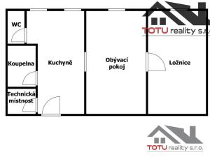 Prodej bytu 2+kk, Vítězná - Kocléřov, 51 m2