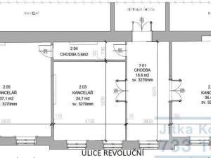 Pronájem kanceláře, Krnov - Pod Bezručovým vrchem, Revoluční, 119 m2