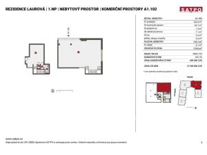 Prodej komerční nemovitosti, Praha - Smíchov, Na Laurové, 171 m2