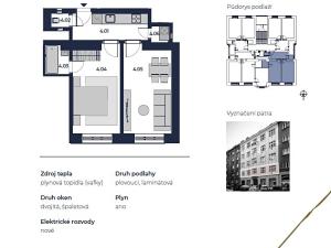 Prodej bytu 2+kk, Praha - Žižkov, Žerotínova