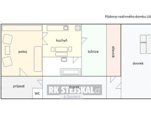 Prodej rodinného domu, Lišov, třída 5. května, 73 m2