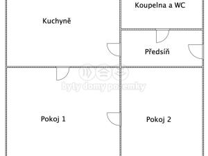 Prodej bytu 2+1, Zbýšov, čtvrť Padělky, 53 m2