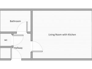 Pronájem bytu 1+kk, Praha - Vršovice, Ruská, 32 m2