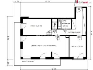 Prodej bytu 3+kk, Zlín, Na Honech I, 109 m2