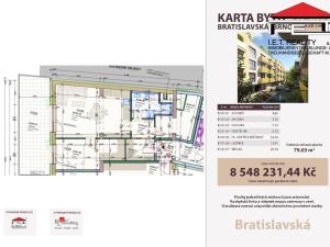 Prodej bytu 2+kk, Brno - Zábrdovice, Bratislavská, 79 m2