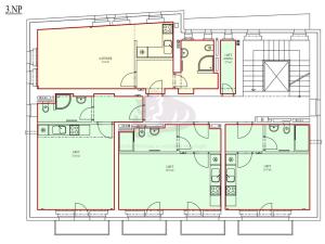 Pronájem bytu 1+kk, Jáchymov, třída Dukelských hrdinů, 32 m2