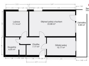 Prodej bytu 3+kk, Břežany II, 64 m2