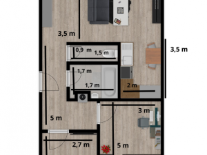 Prodej bytu 3+kk, Praha - Motol, Weberova, 73 m2