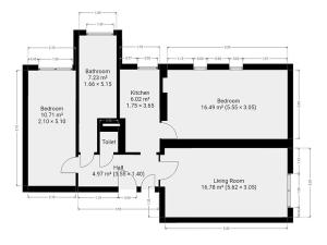 Pronájem bytu 3+1, Praha - Krč, Pod vrstevnicí, 61 m2