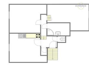 Pronájem bytu 3+kk, Kralupy nad Vltavou, Grégrova, 72 m2