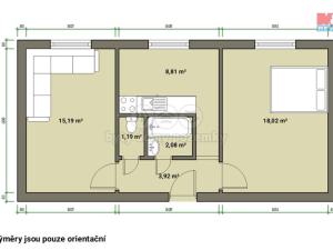 Prodej bytu 2+1, Tachov, Jana Sladkého Koziny, 52 m2