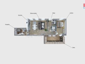 Prodej bytu 4+kk, Děčín - Děčín IV-Podmokly, Resslova, 85 m2