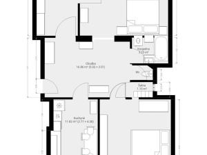 Pronájem bytu 3+1, Brno - Veveří, bratří Čapků, 100 m2