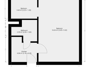 Pronájem bytu 1+1, Praha - Chodov, Mikulova, 28 m2