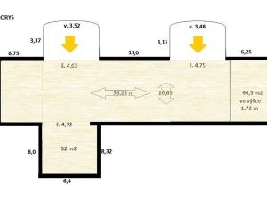 Pronájem výrobních prostor, Tursko, Ke Statkům, 438 m2