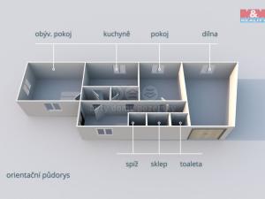 Prodej rodinného domu, Hojovice, 65 m2