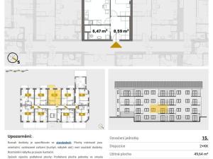 Prodej bytu 2+kk, Rostěnice-Zvonovice - Rostěnice, 52 m2