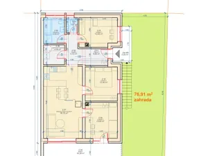 Prodej bytu 4+kk, Zlín, Letní, 90 m2