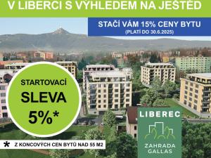 Prodej bytu 1+kk, Liberec - Liberec X-Františkov, Tovární, 40 m2