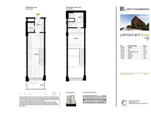 Prodej bytu 2+kk, Praha - Vysočany, Kolbenova, 53 m2