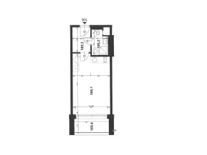 Pronájem bytu 1+kk, Praha - Žižkov, Jana Želivského, 33 m2