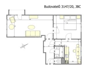 Prodej bytu 2+1, Jablonec nad Nisou, Budovatelů, 55 m2