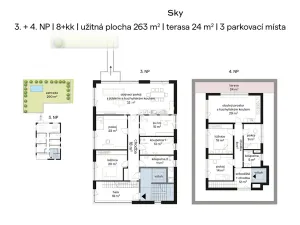 Prodej bytu 6+kk a větší, Praha - Braník, Pod svahem, 263 m2