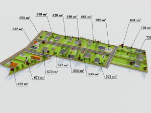 Prodej pozemku pro bydlení, Zabrušany - Želénky, 532 m2