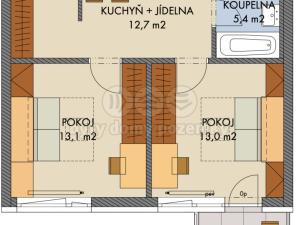 Prodej bytu 2+1, Praha, náměstí Olgy Scheinpflugové, 59 m2