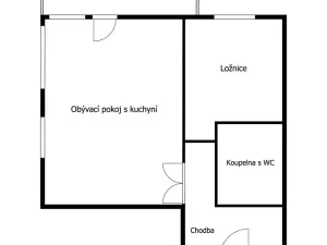 Prodej bytu 2+kk, Praha - Zličín, Hevlínská, 68 m2