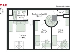 Prodej bytu 4+kk, České Budějovice - České Budějovice 6, Chelčického, 140 m2