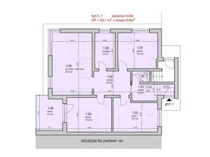 Prodej bytu 4+kk, Zakřany, 102 m2