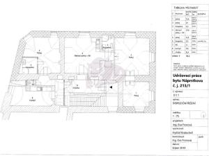 Pronájem bytu 1+1, Praha - Staré Město, Náprstkova, 38 m2