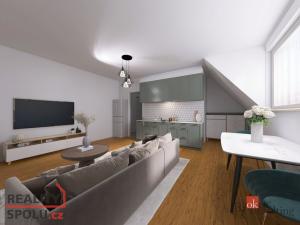 Prodej bytu 2+kk, Praha - Libeň, Heydukova, 60 m2