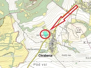 Prodej zahrady, Chraberce, 9574 m2