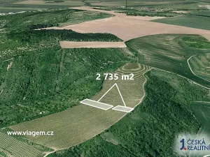 Prodej podílu pole, Nosislav, 683 m2