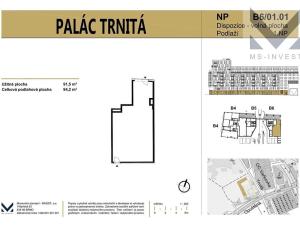 Prodej bytu 3+kk, Brno, Trnitá, 68 m2